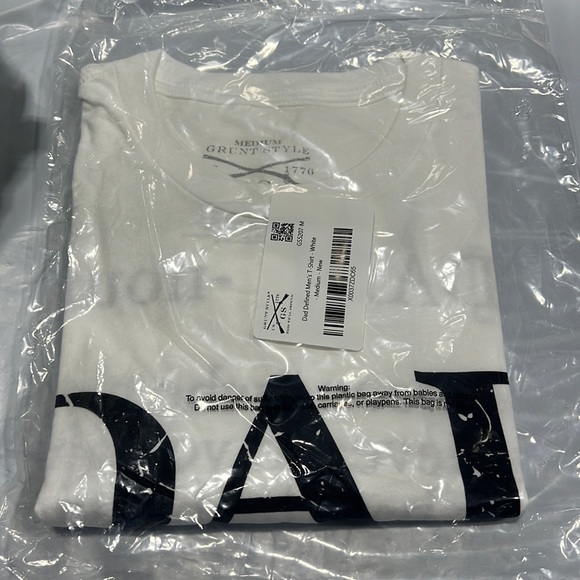 NEW Grunt Style Men's Dad Defined T-Shirt, White - Size M - Picture 3 of 5